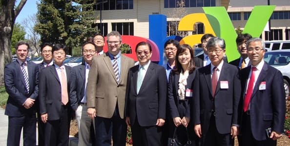 Korea Communications Commission Visits eBay Inc.