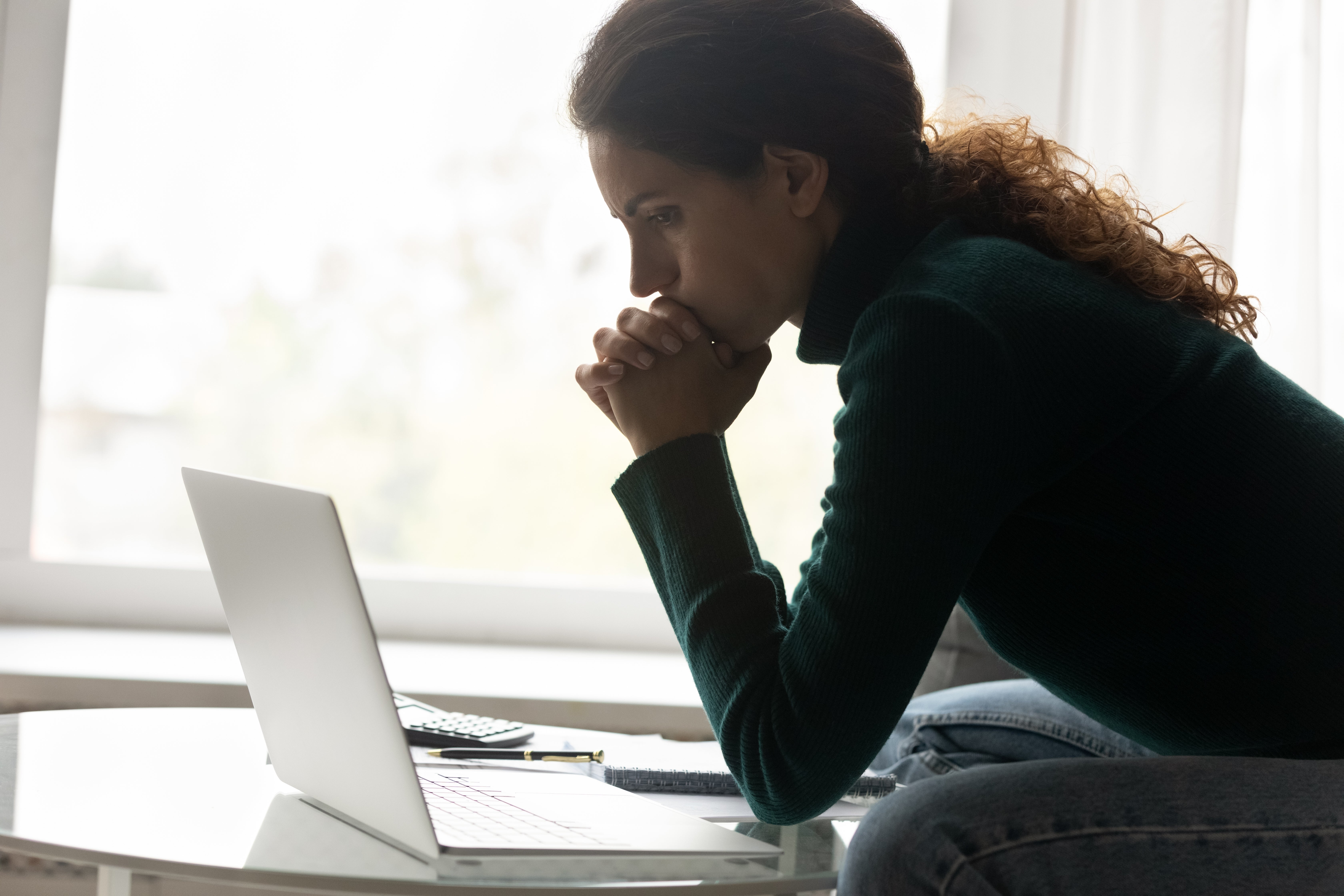 Frustrated small business owner