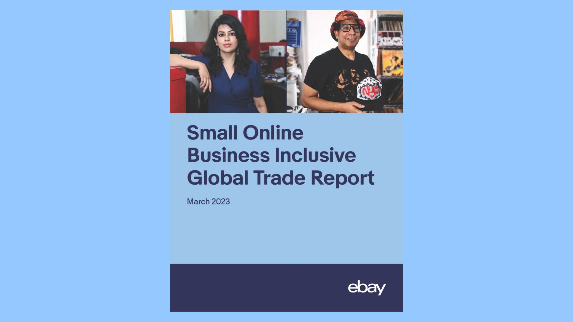 eBay Small Online Business Inclusive Global Trade Report cover
