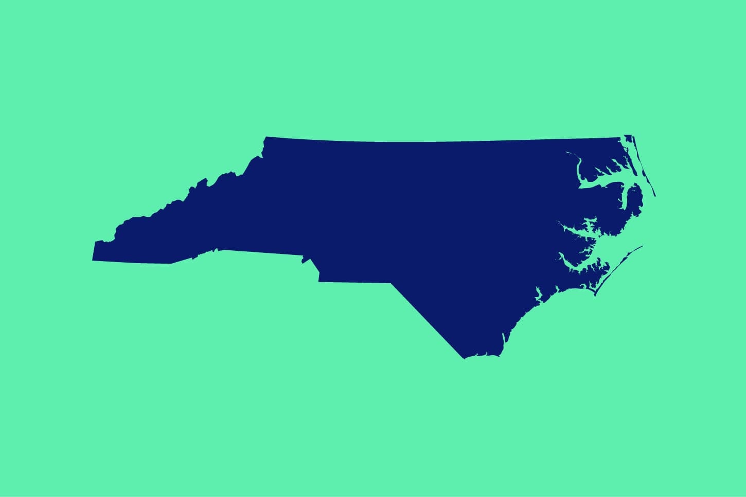 North Carolina map