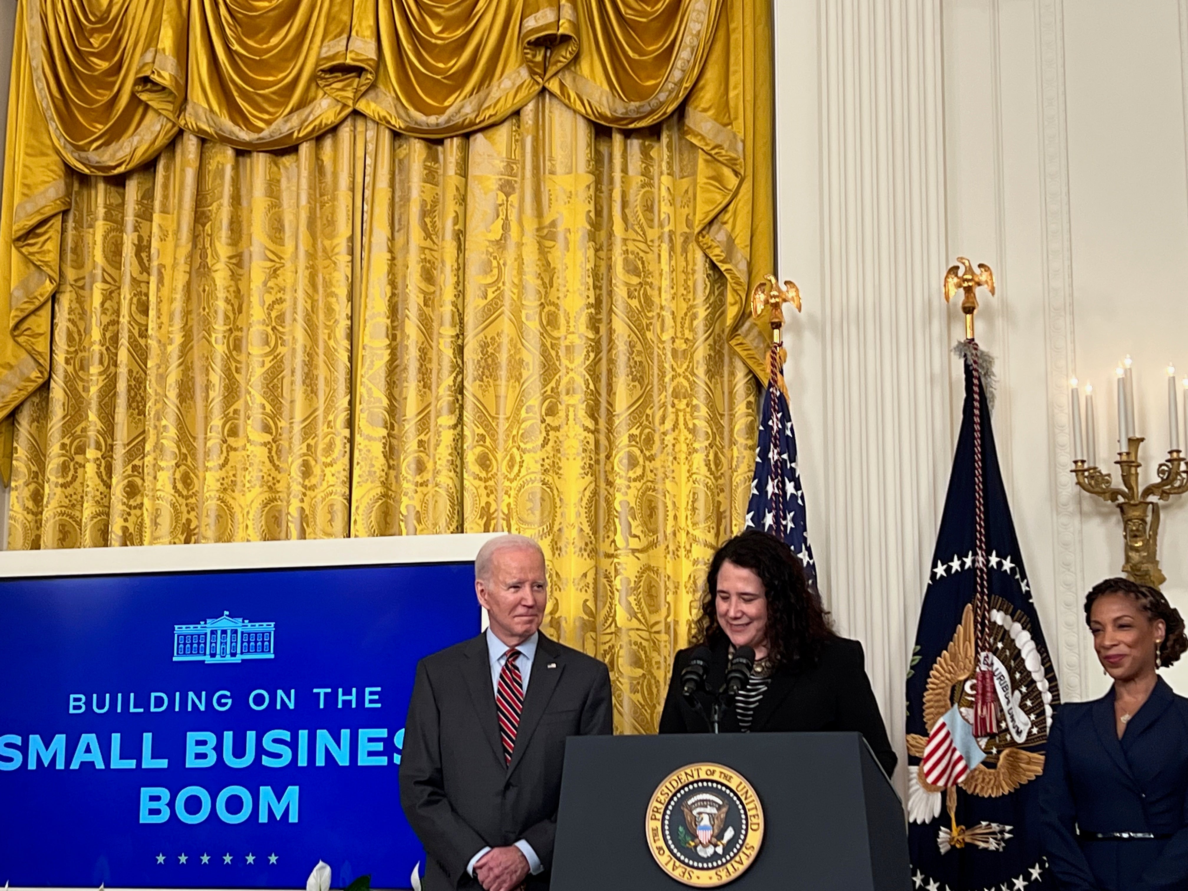President Biden with SBA Administrator Guzman