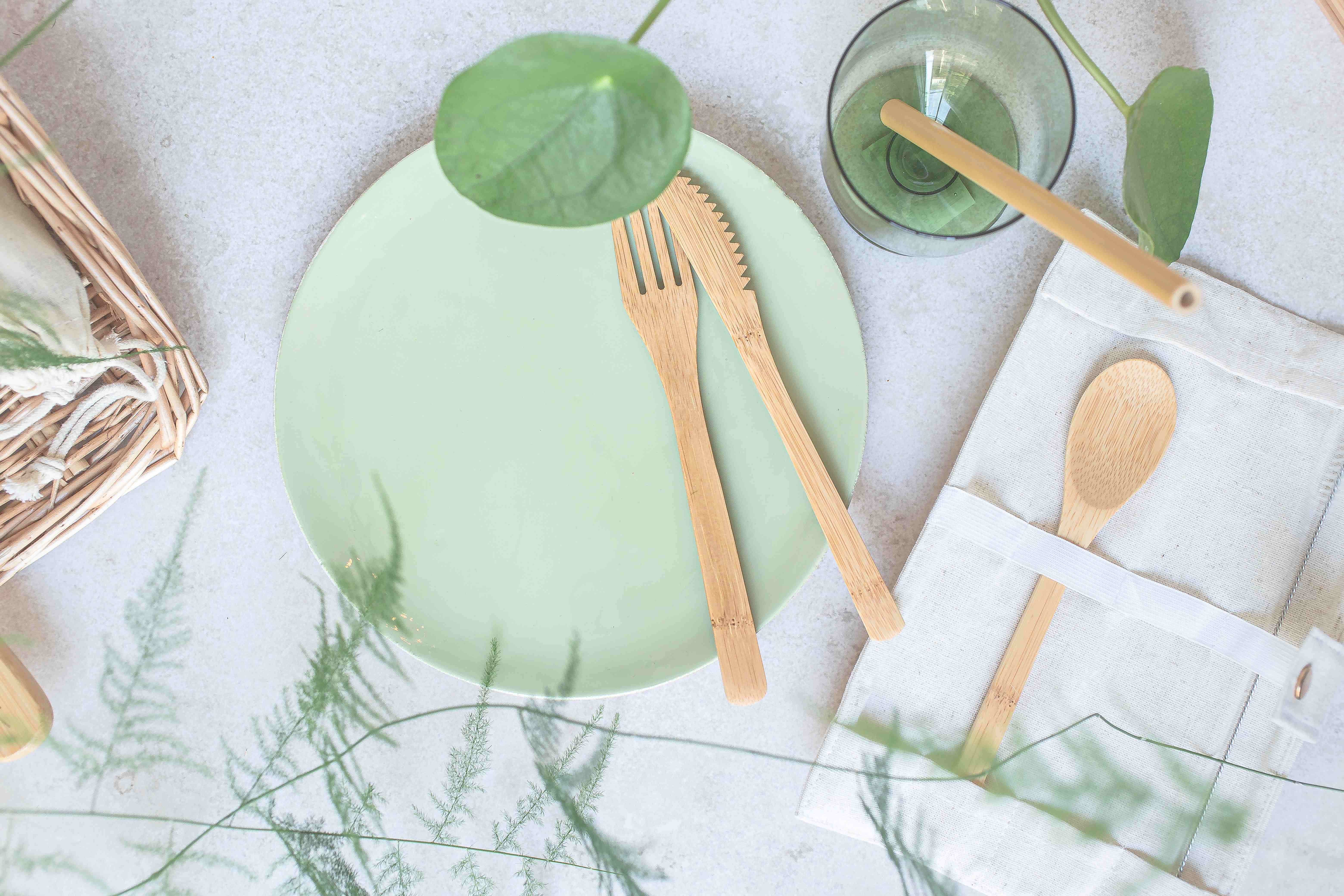 Ecofriendly placesetting
