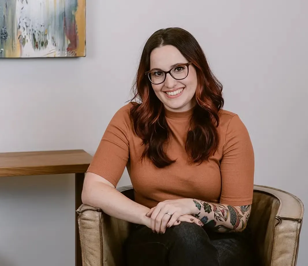 eBay seller sitting on chair