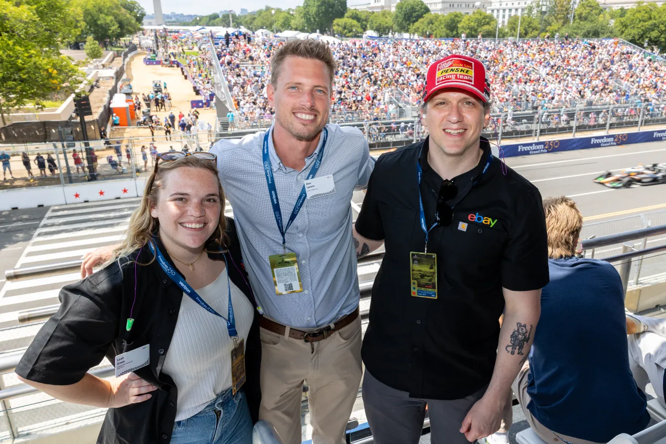 eBay team at Grand Prix