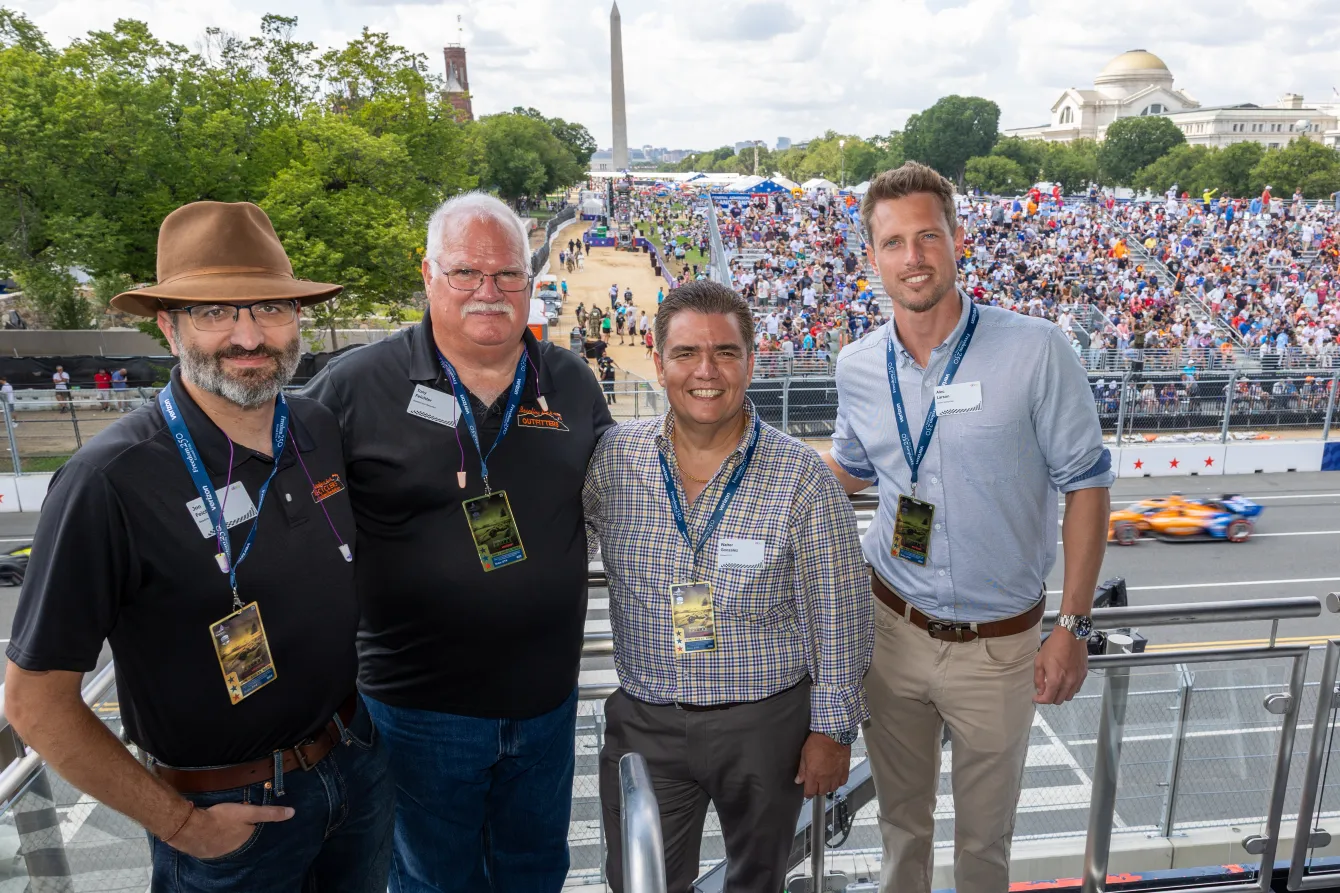 eBay team at the Grand Prix