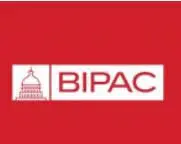 BIPAC logo on red background