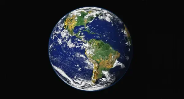 Satellite image of Earth