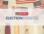 BIPAC logo with American flags